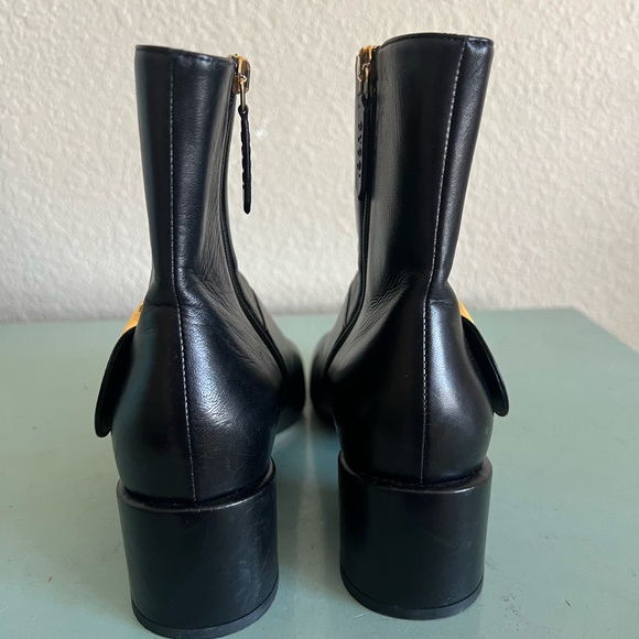 Gucci Blondie 55 MM Logo Ankle Booties Boots Shoes $1350 2024 Style!! - Picture 10 of 16